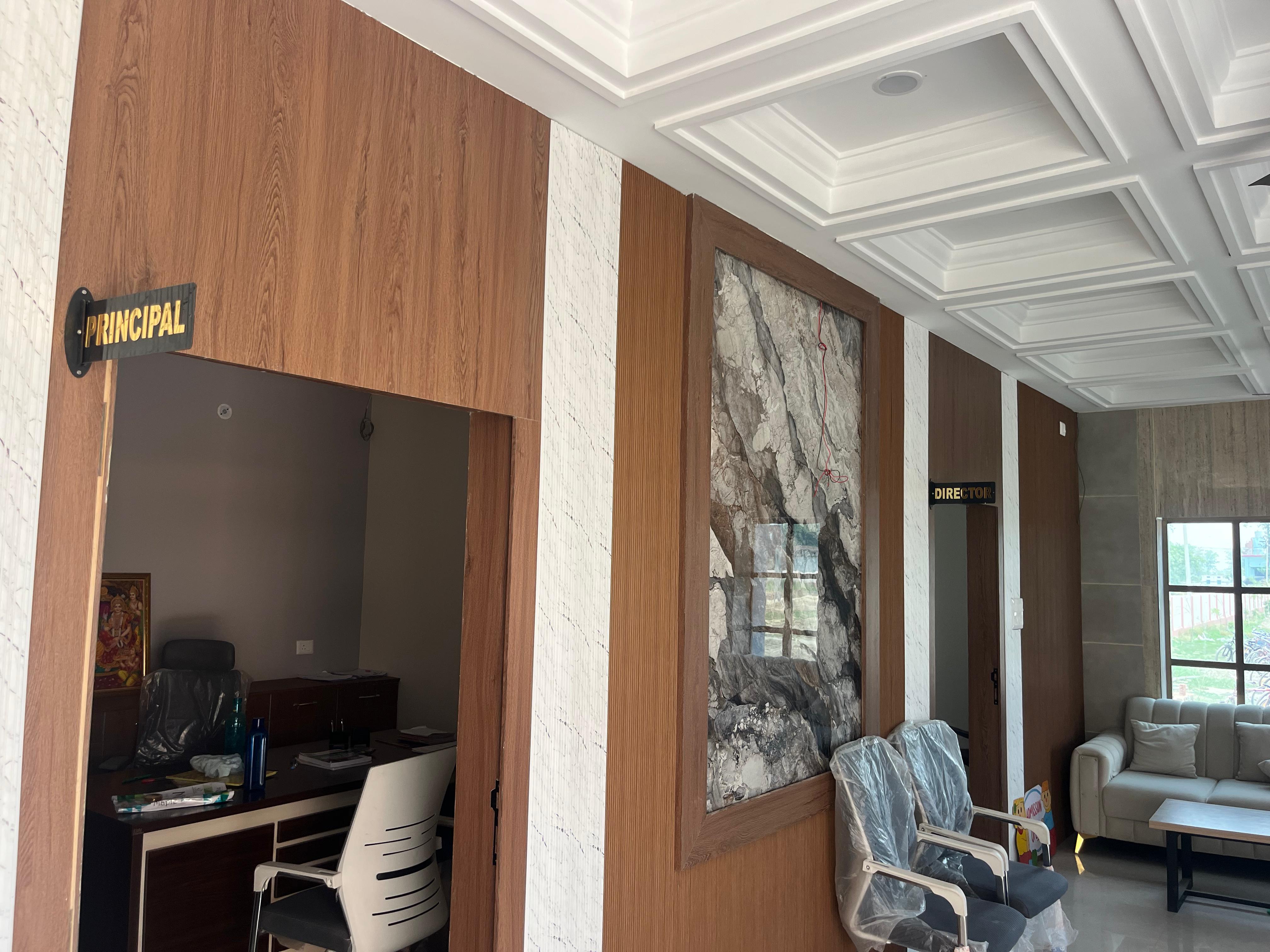 Principal office corridor